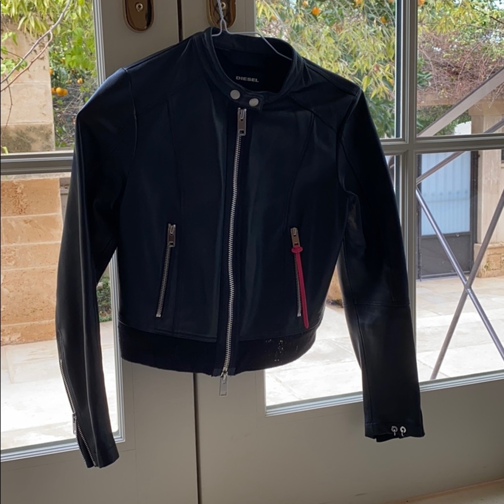 Leather jacket